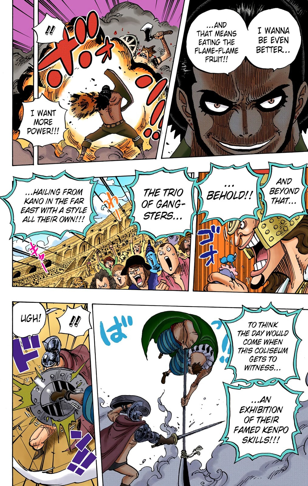 Read One Piece (Colored) chapter 715 image 4 on Lezhin