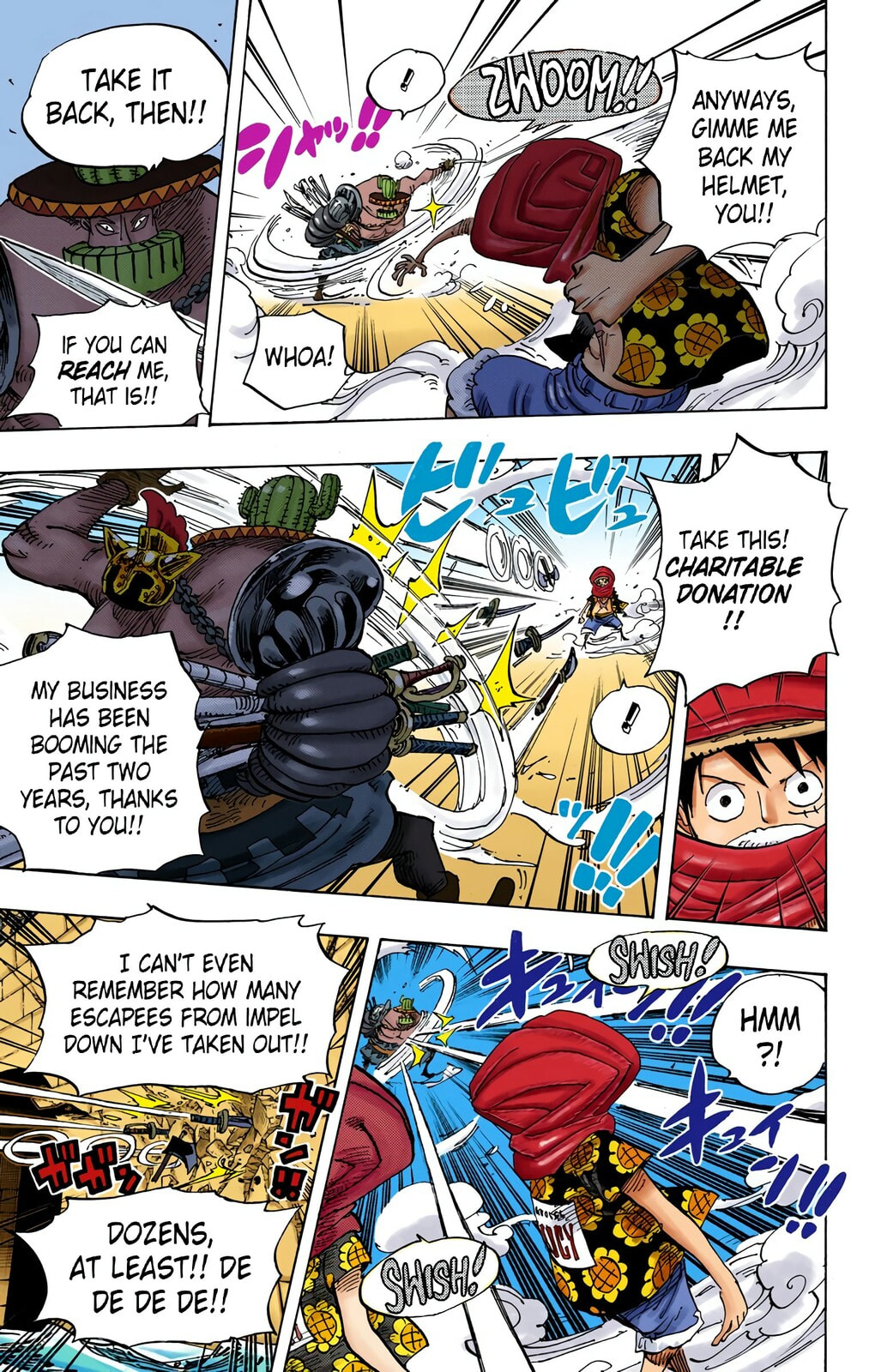 Read One Piece (Colored) chapter 716 image 8 on Lezhin