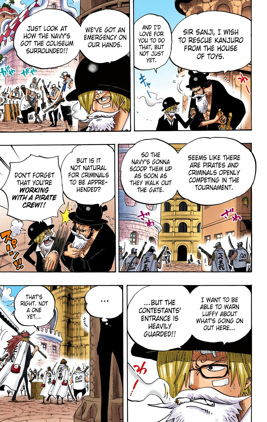 Read One Piece (Colored) chapter 717 image 3 on Lezhin
