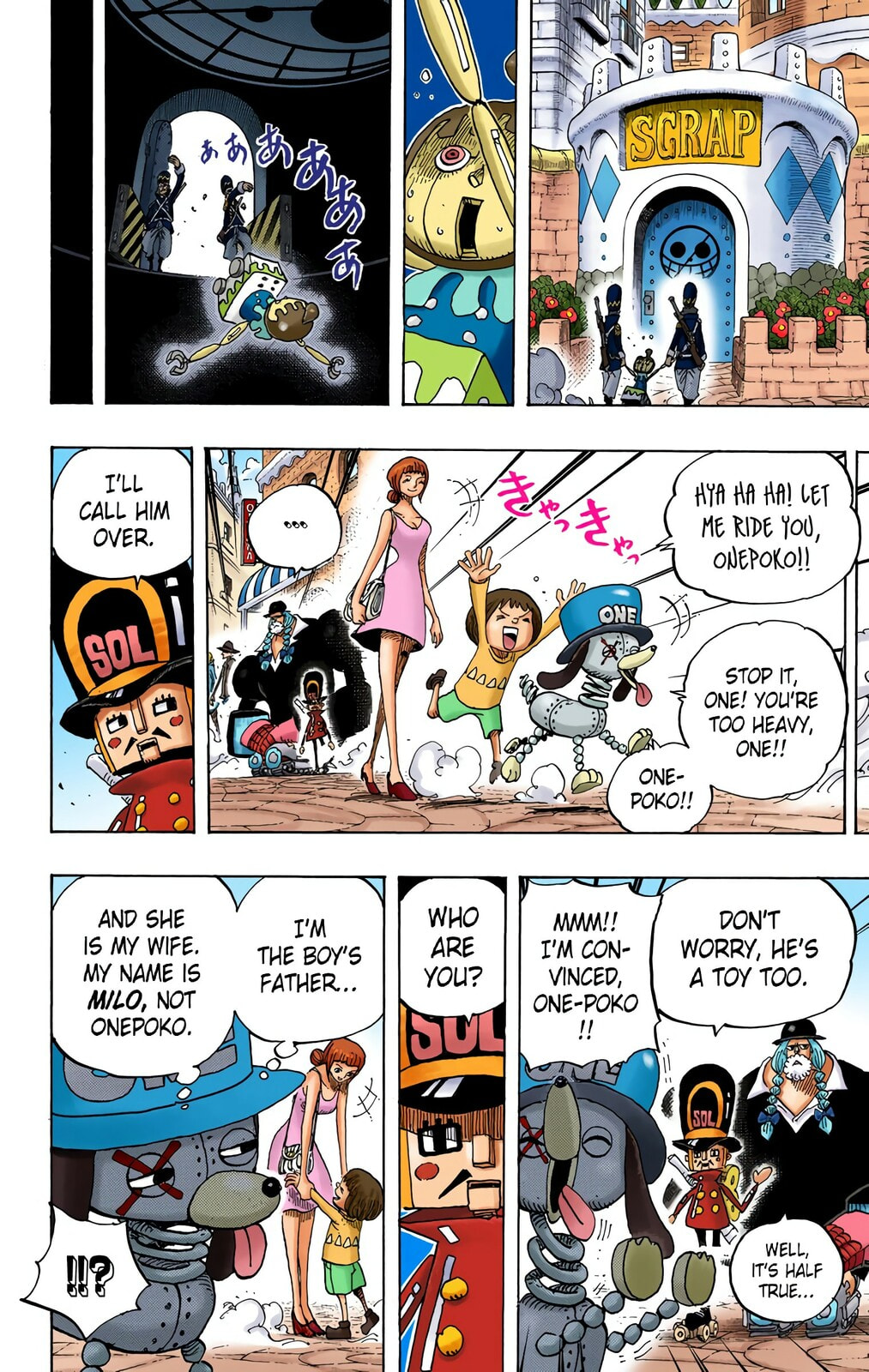 Read One Piece (Colored) chapter 717 image 8 on Lezhin