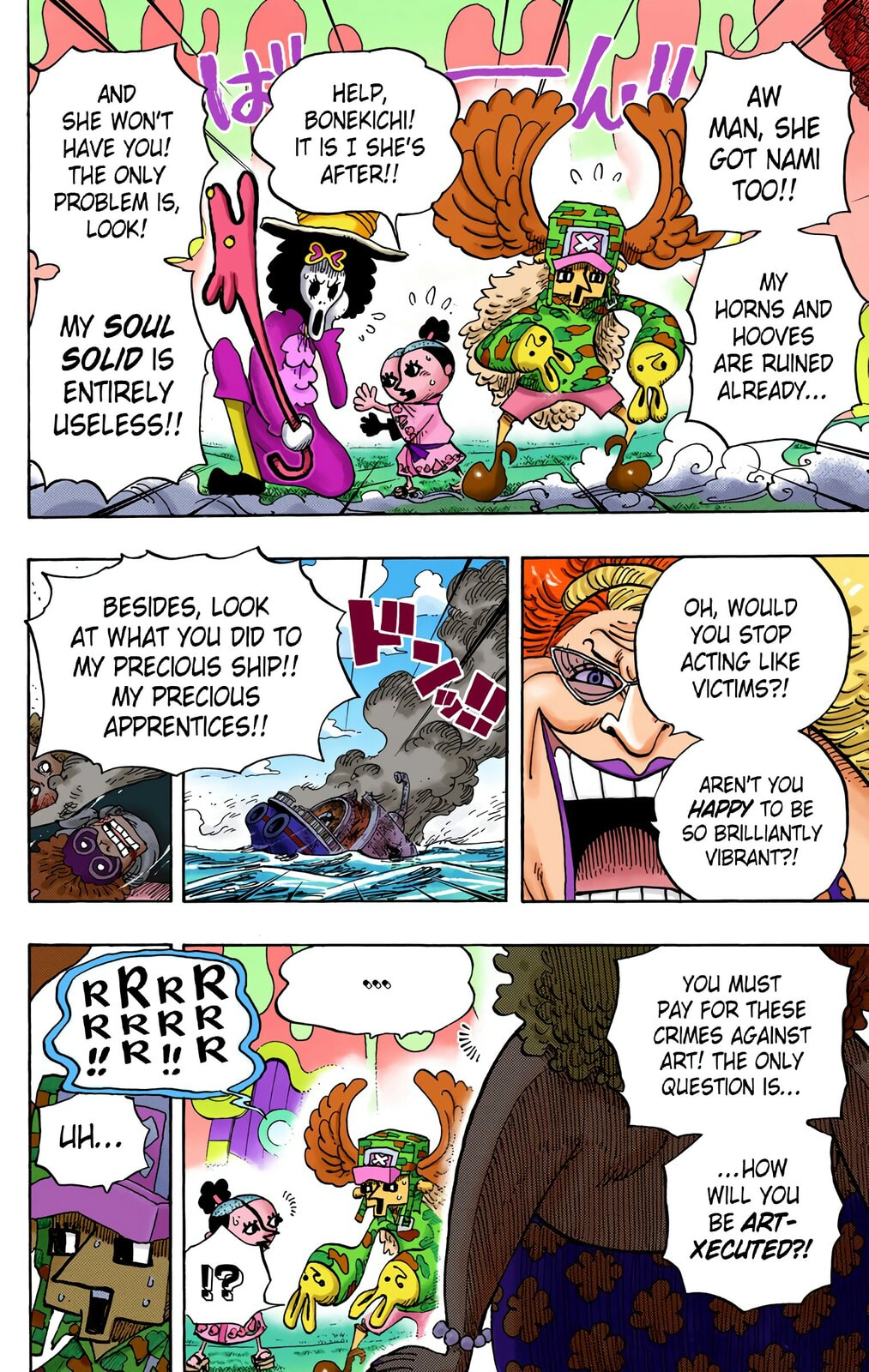 Read One Piece (Colored) chapter 718 image 11 on Lezhin