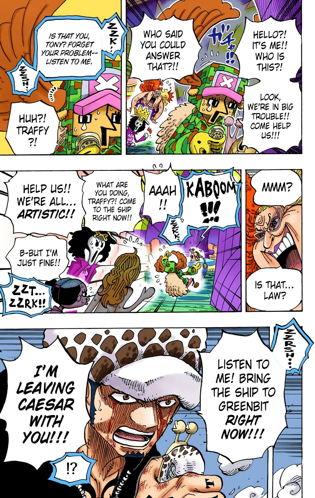 Read One Piece (Colored) chapter 718 image 12 on Lezhin