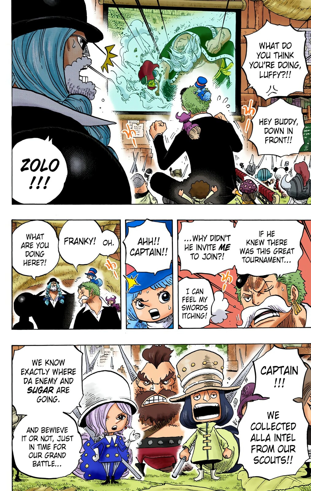 Read One Piece (Colored) chapter 718 image 7 on Lezhin