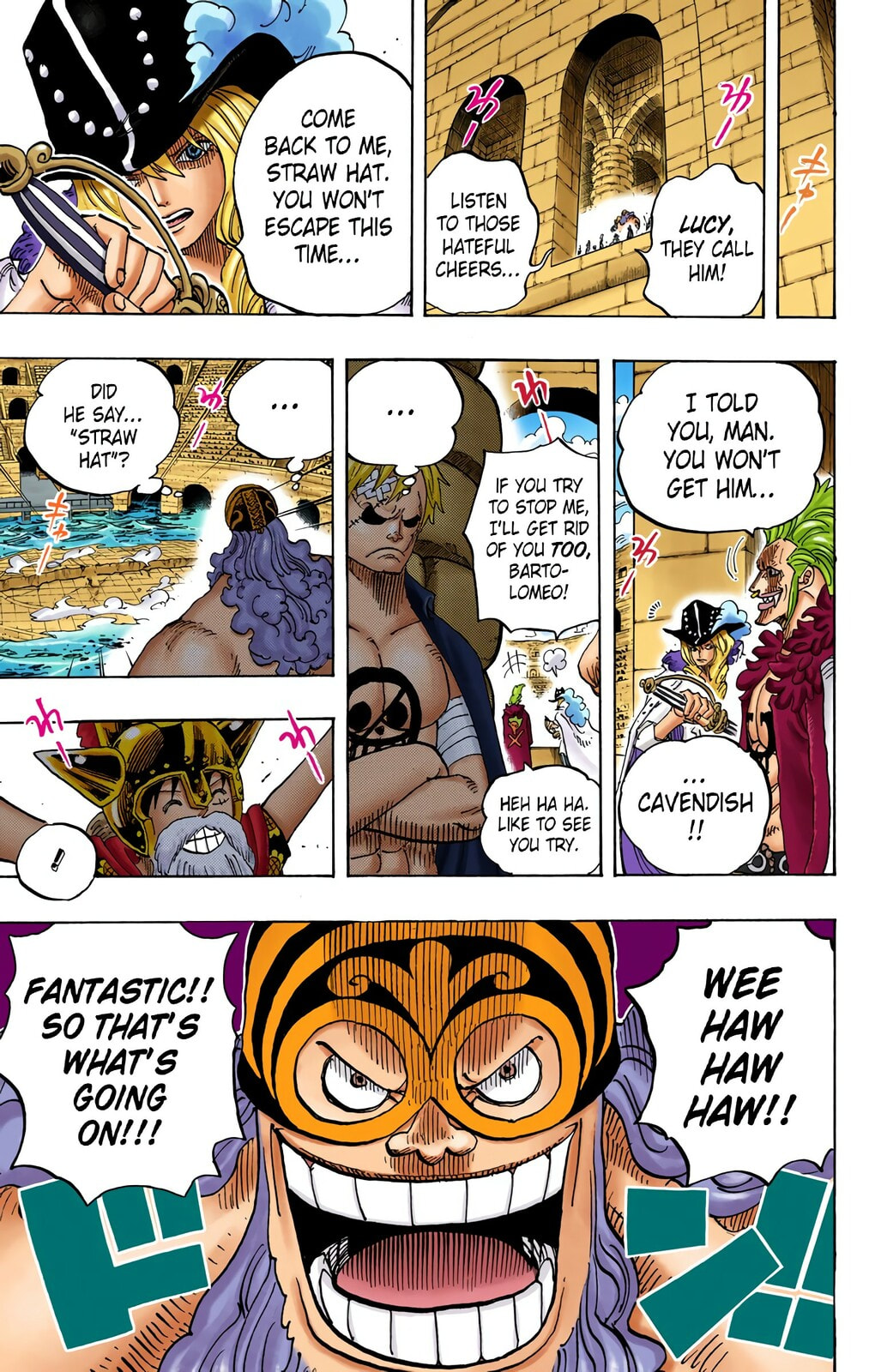 Read One Piece (Colored) chapter 719 image 17 on Lezhin