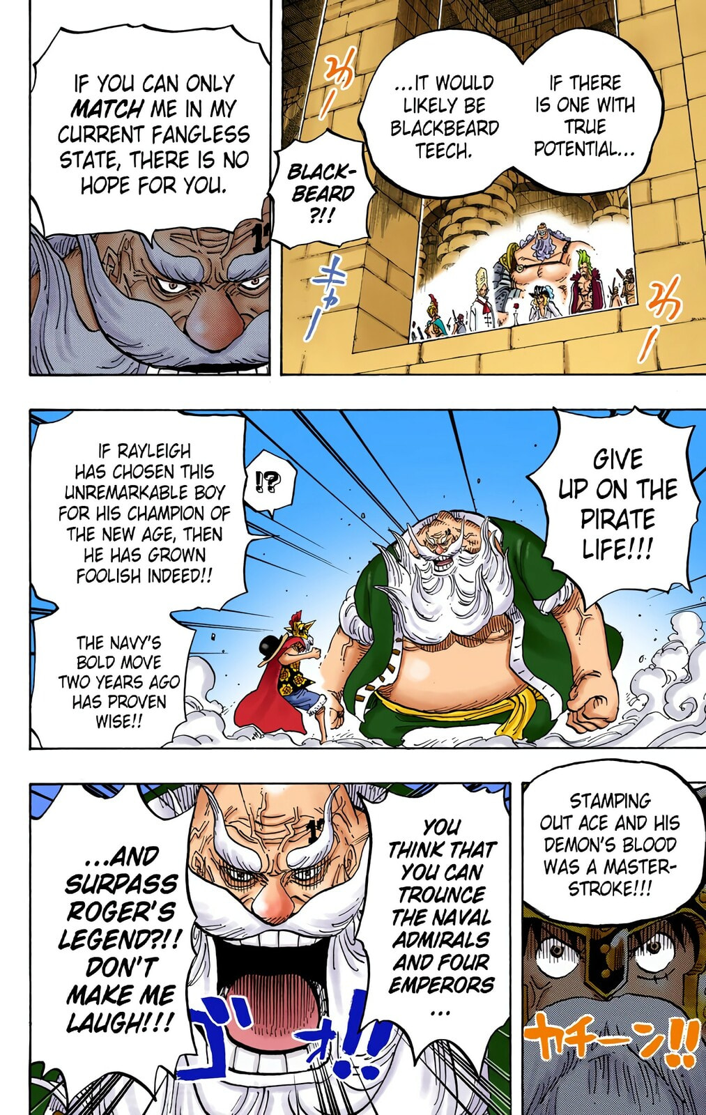 Read One Piece (Colored) chapter 719 image 3 on Lezhin