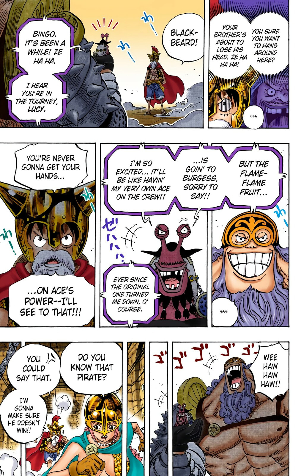 Read One Piece (Colored) chapter 720 image 10 on Lezhin