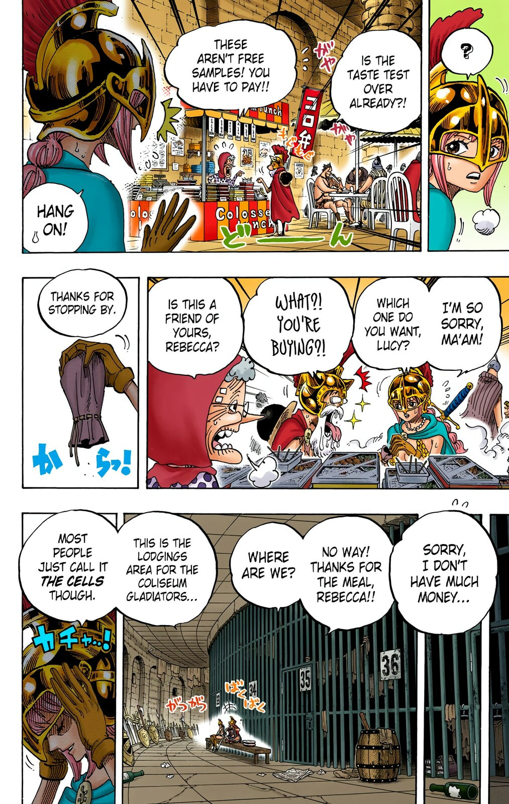 Read One Piece (Colored) chapter 720 image 11 on Lezhin