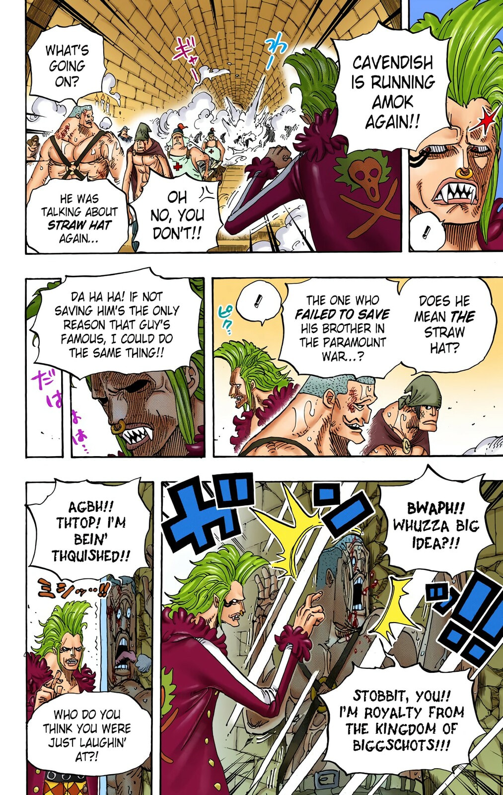 Read One Piece (Colored) chapter 720 image 3 on Lezhin