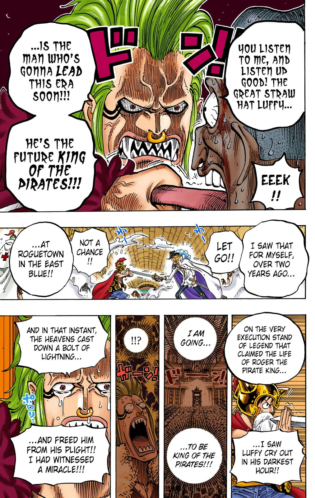 Read One Piece (Colored) chapter 720 image 4 on Lezhin