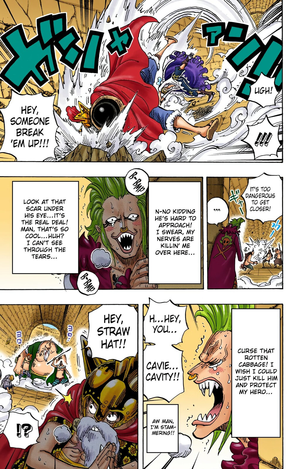 Read One Piece (Colored) chapter 720 image 6 on Lezhin