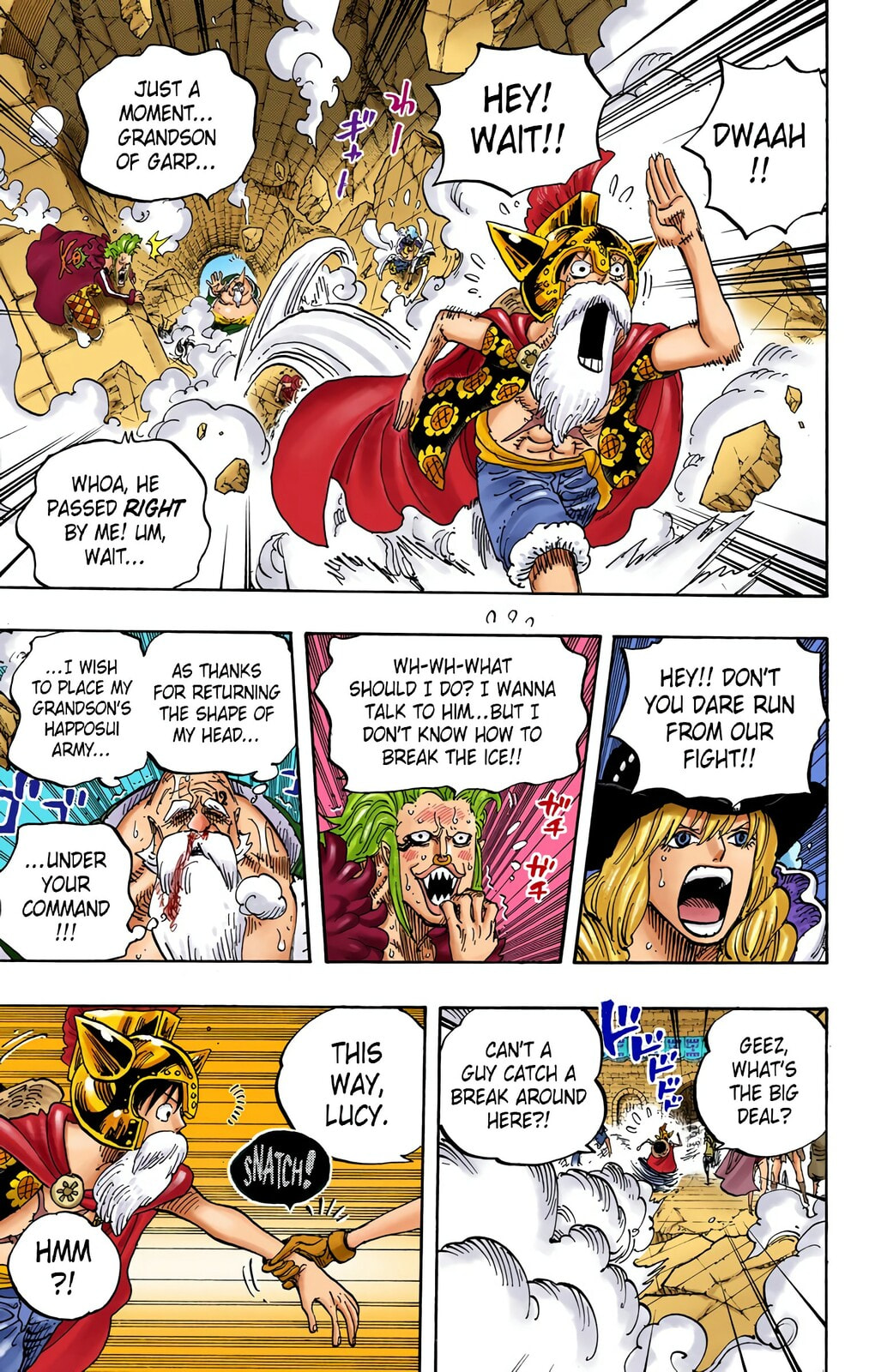 Read One Piece (Colored) chapter 720 image 8 on Lezhin