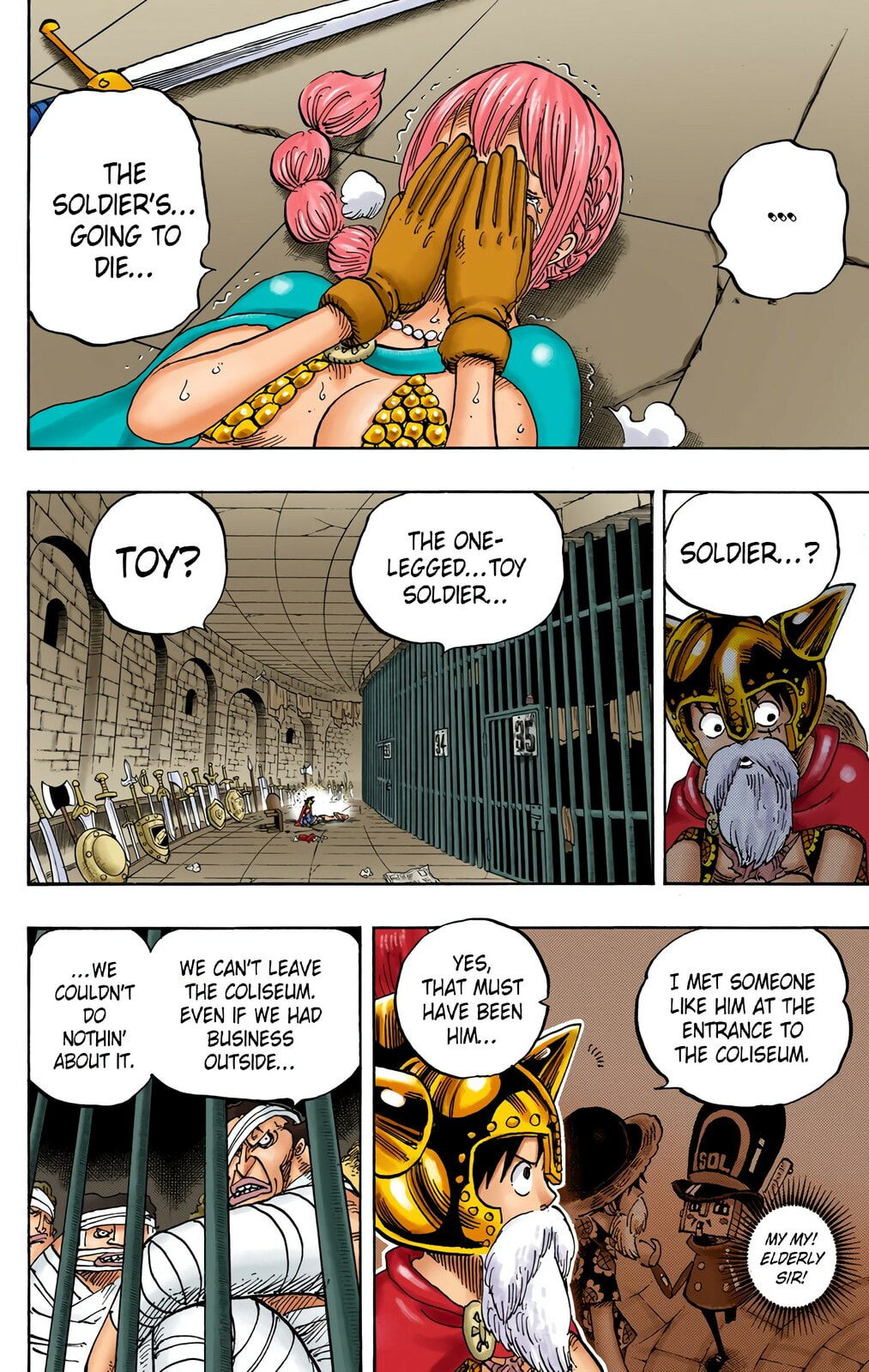 Read One Piece (Colored) chapter 721 image 1 on Lezhin
