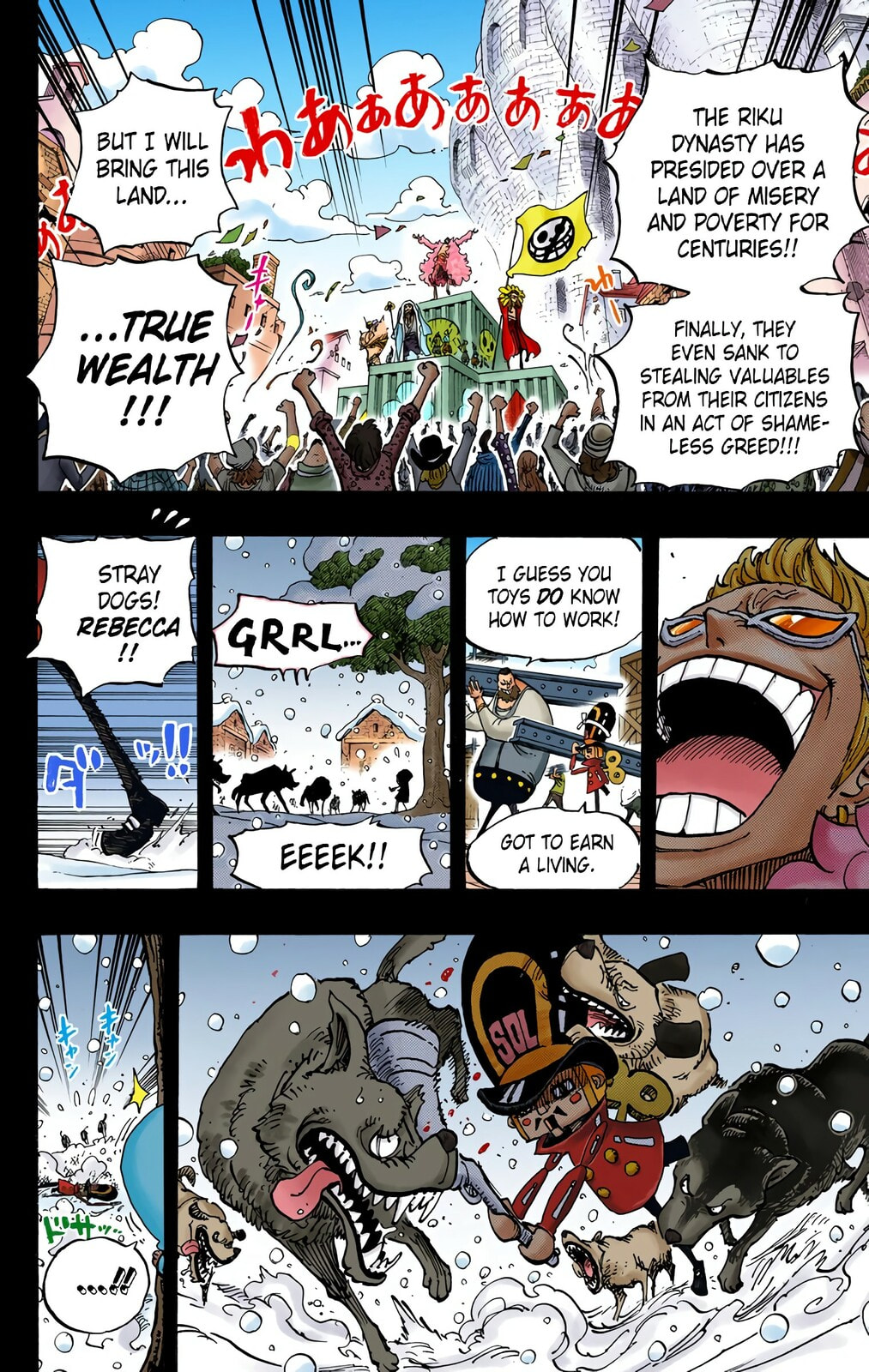 Read One Piece (Colored) chapter 721 image 11 on Lezhin