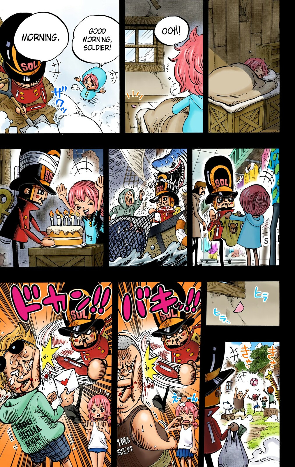 Read One Piece (Colored) chapter 721 image 14 on Lezhin