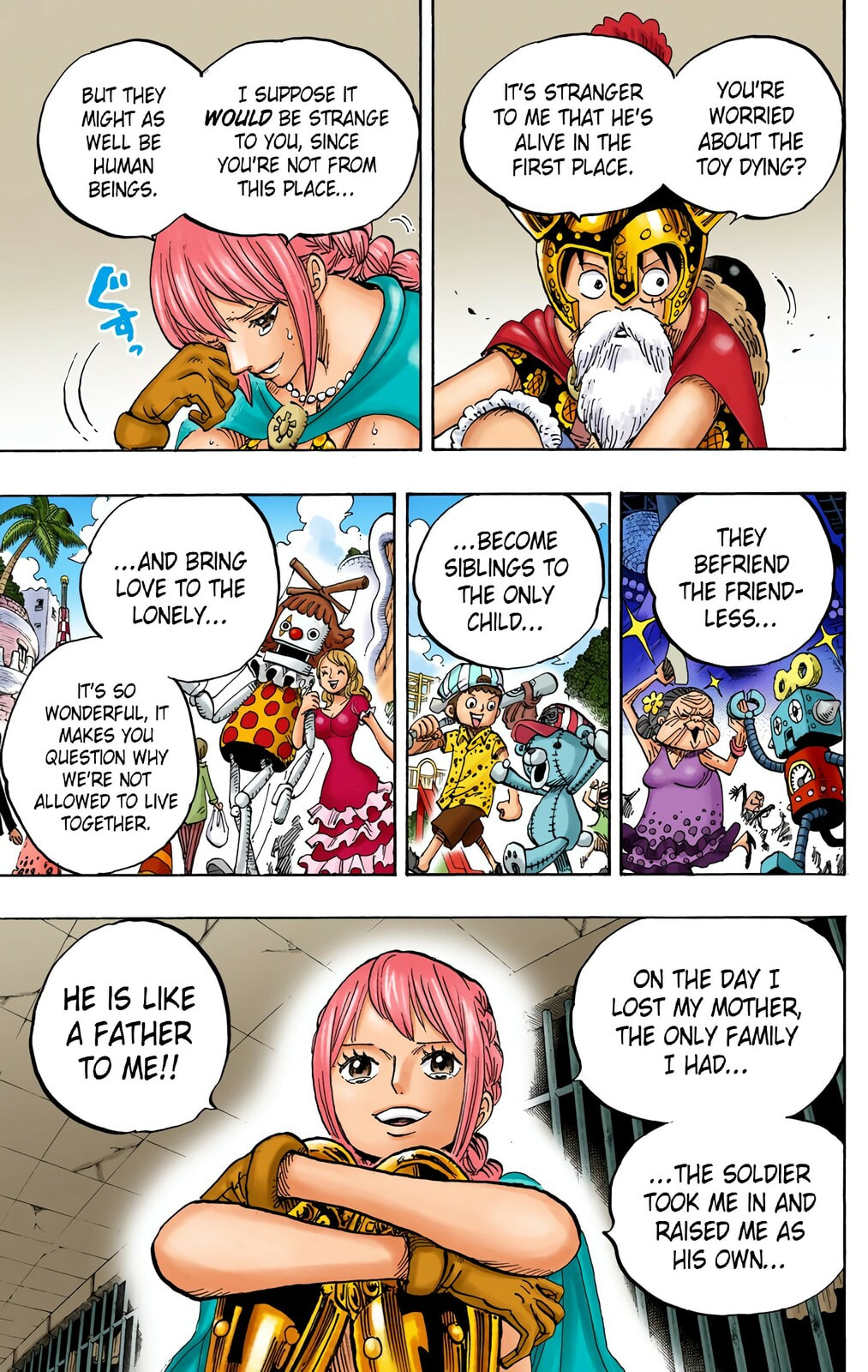 Read One Piece (Colored) chapter 721 image 2 on Lezhin