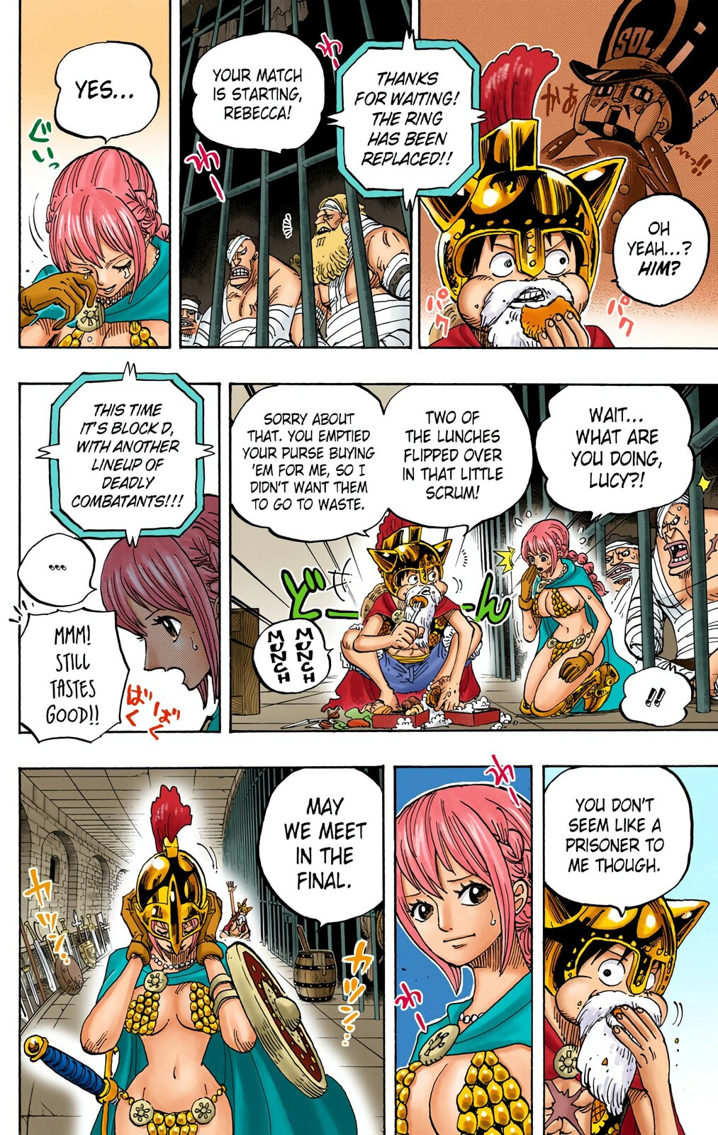 Read One Piece (Colored) chapter 721 image 3 on Lezhin