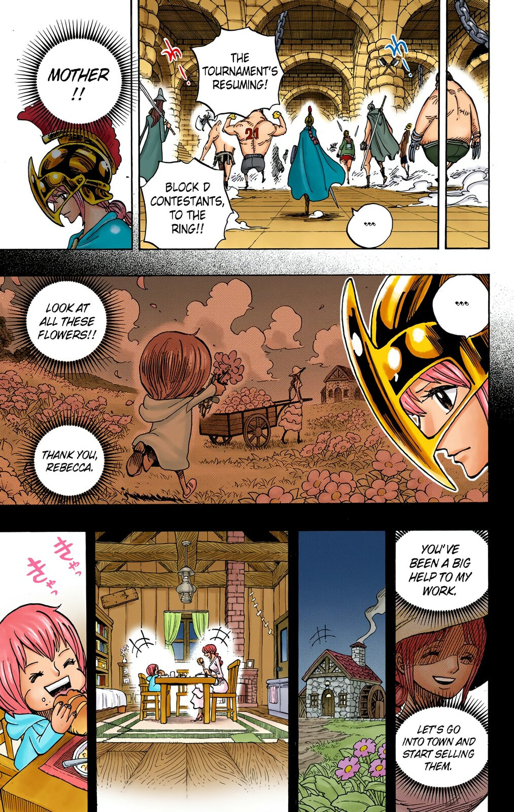 Read One Piece (Colored) chapter 721 image 4 on Lezhin