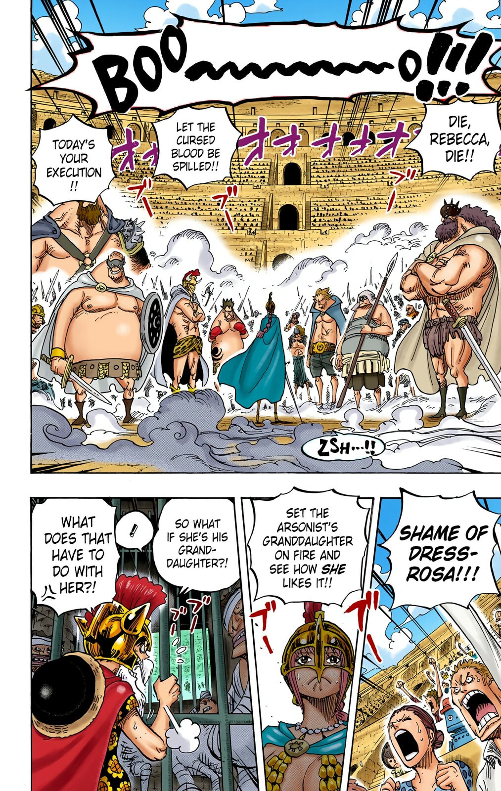Read One Piece (Colored) chapter 722 image 1 on Lezhin