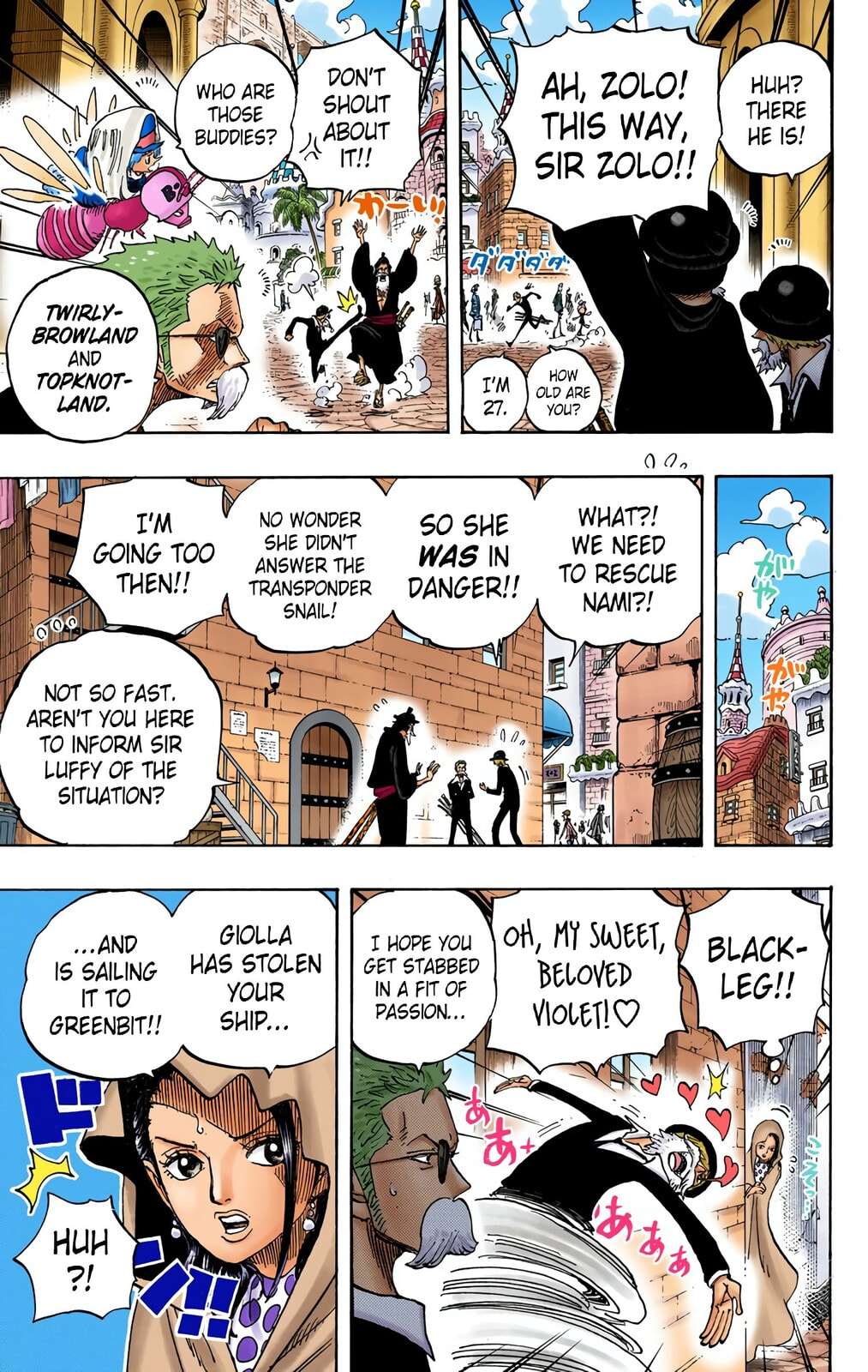 Read One Piece (Colored) chapter 722 image 11 on Lezhin