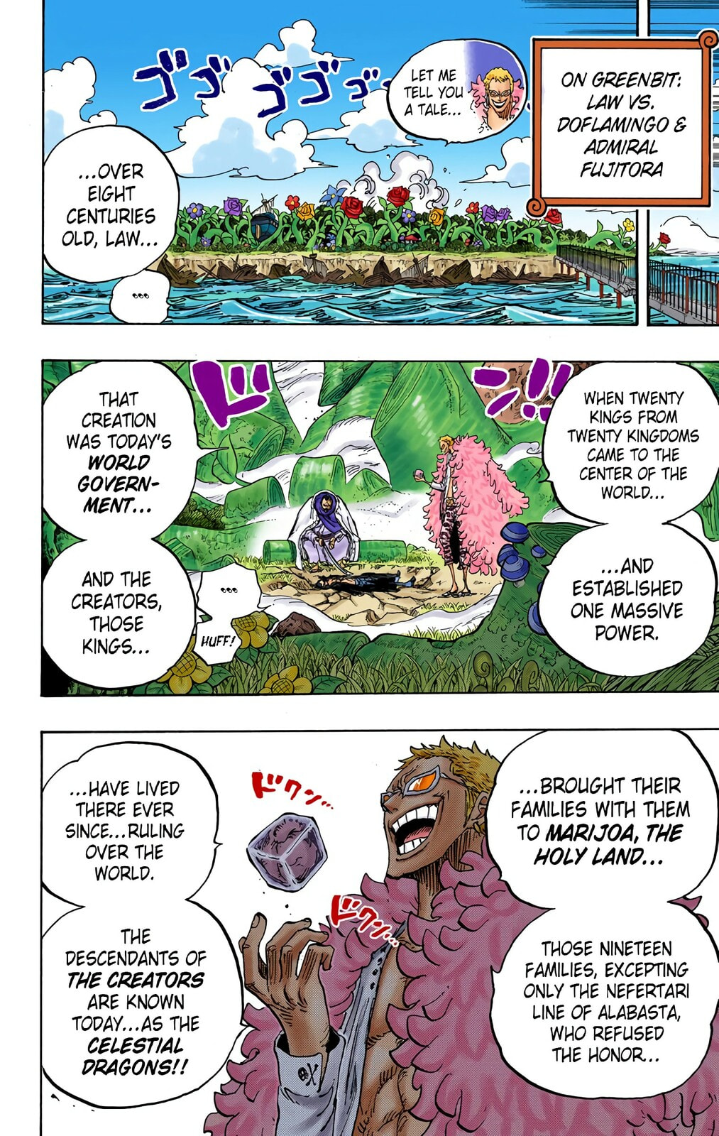 Read One Piece (Colored) chapter 722 image 16 on Lezhin