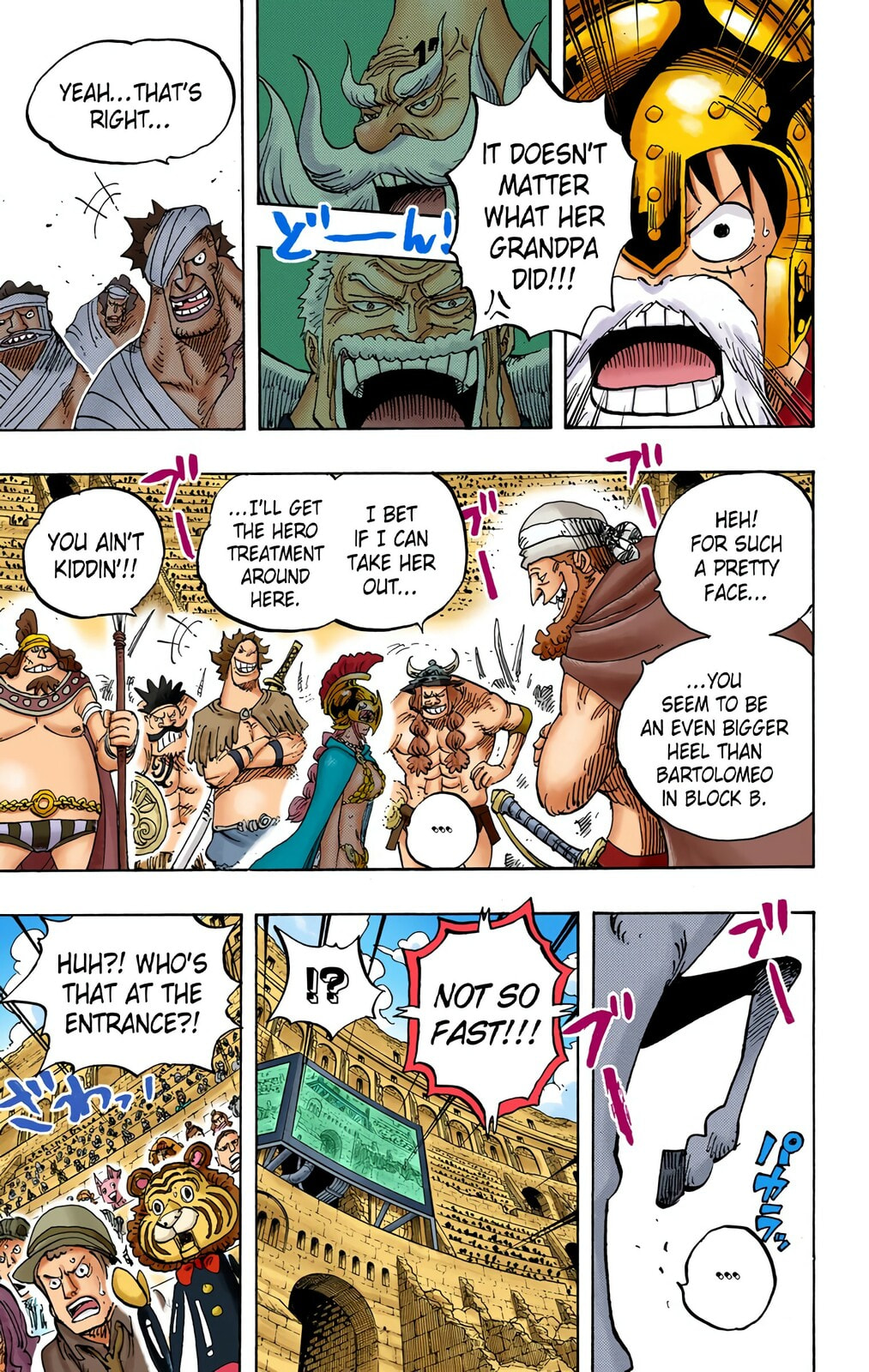 Read One Piece (Colored) chapter 722 image 2 on Lezhin