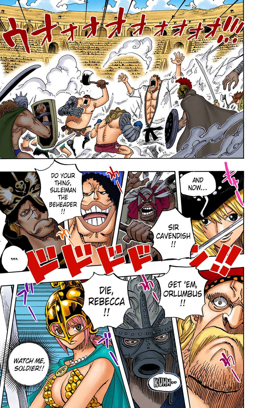Read One Piece (Colored) chapter 722 image 8 on Lezhin