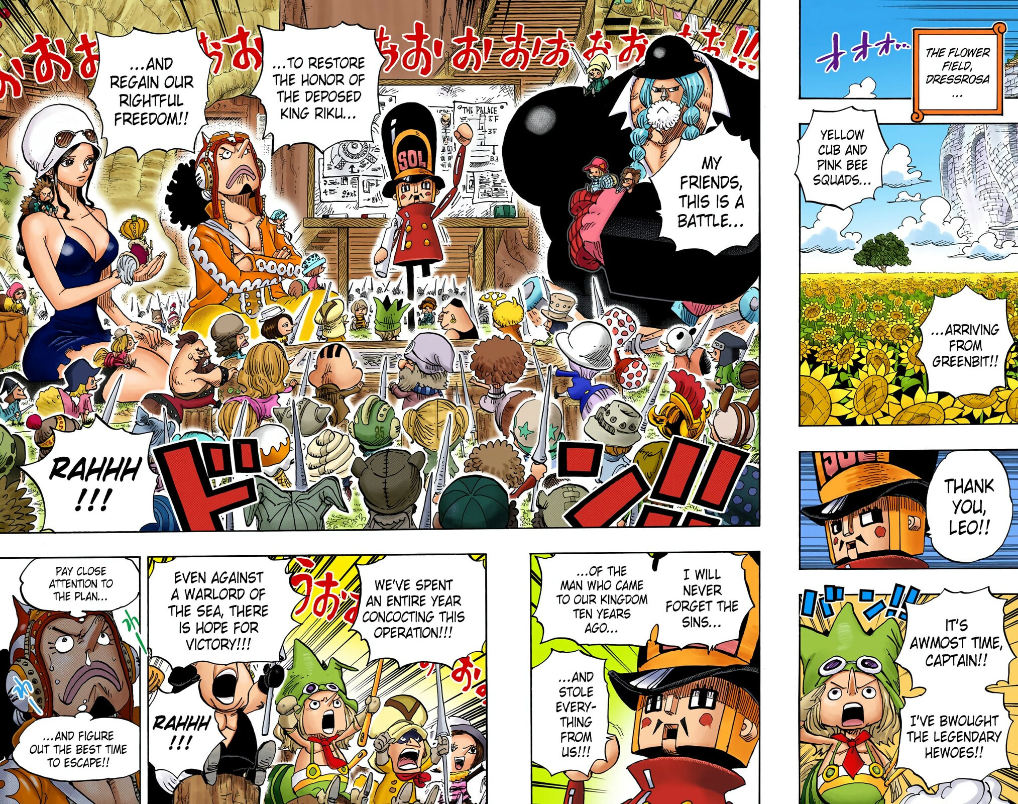 Read One Piece (Colored) chapter 722 image 9 on Lezhin