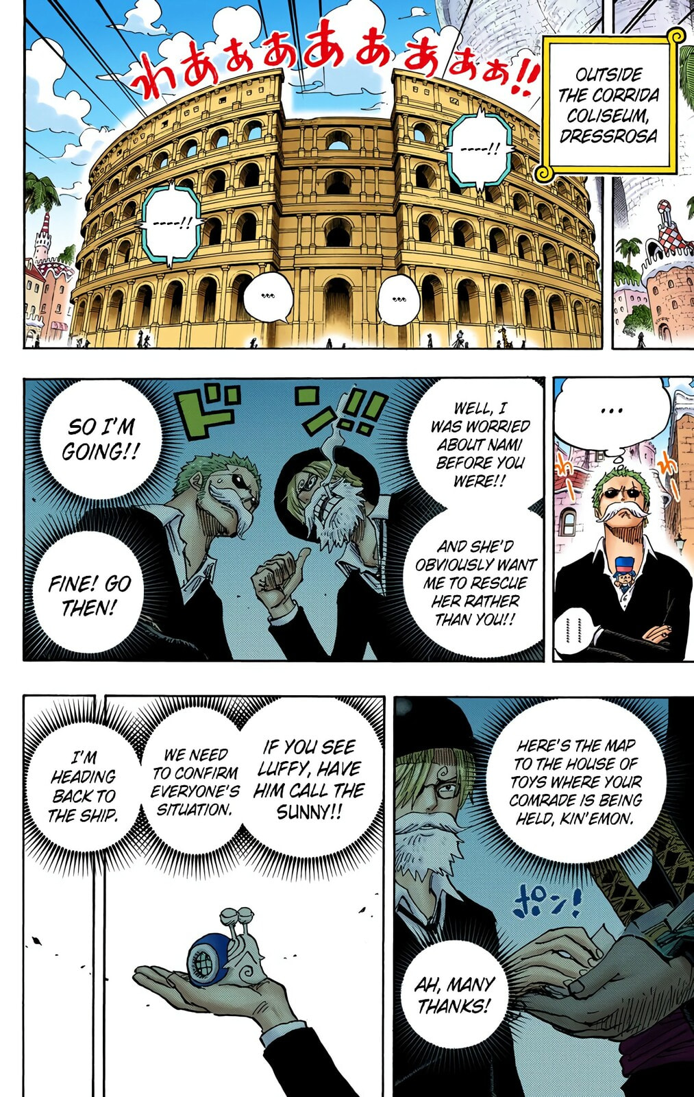 Read One Piece (Colored) chapter 723 image 1 on Lezhin