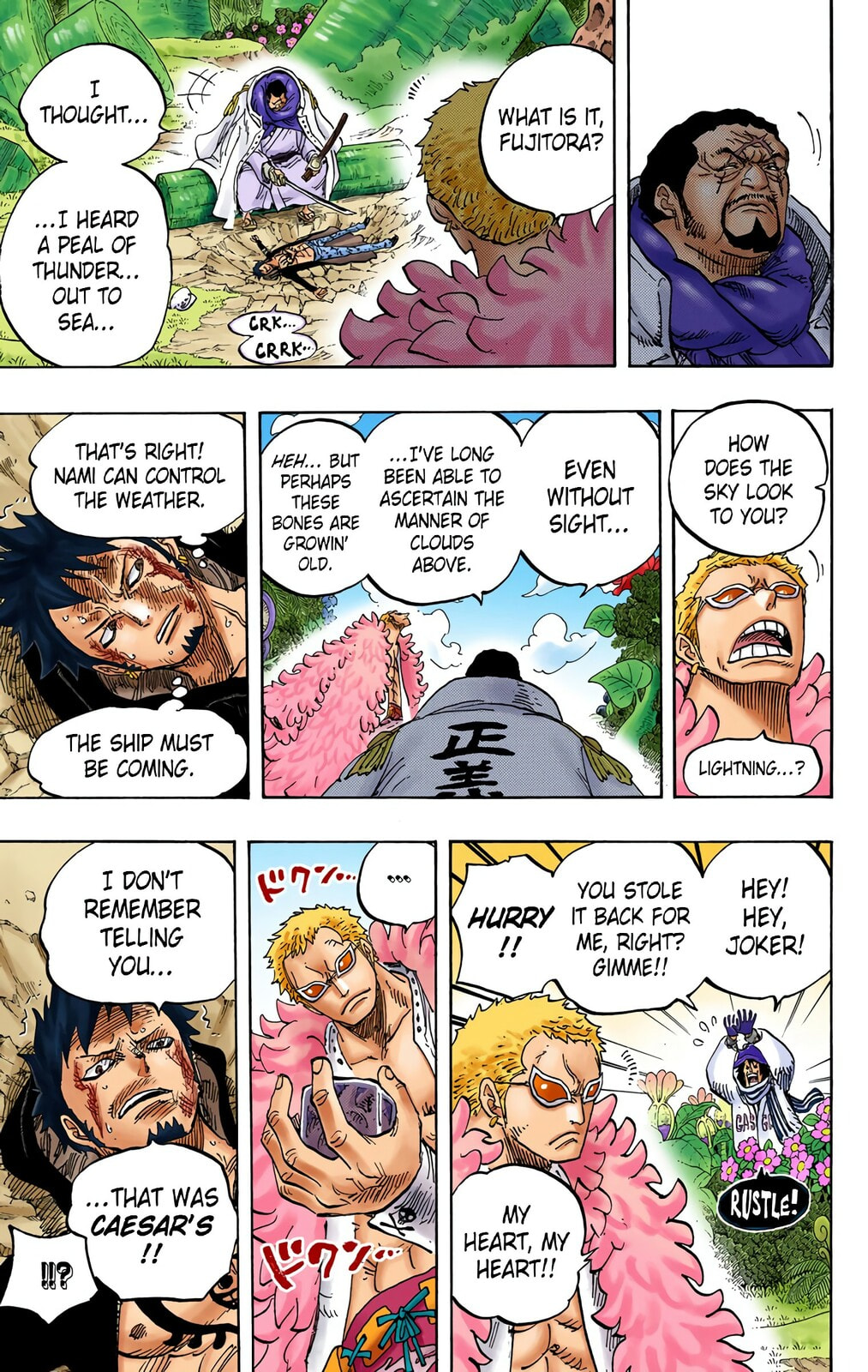 Read One Piece (Colored) chapter 723 image 10 on Lezhin