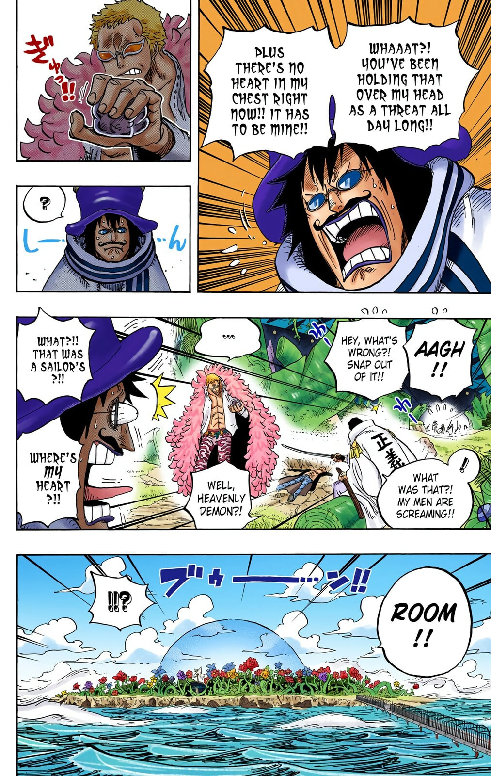 Read One Piece (Colored) chapter 723 image 11 on Lezhin