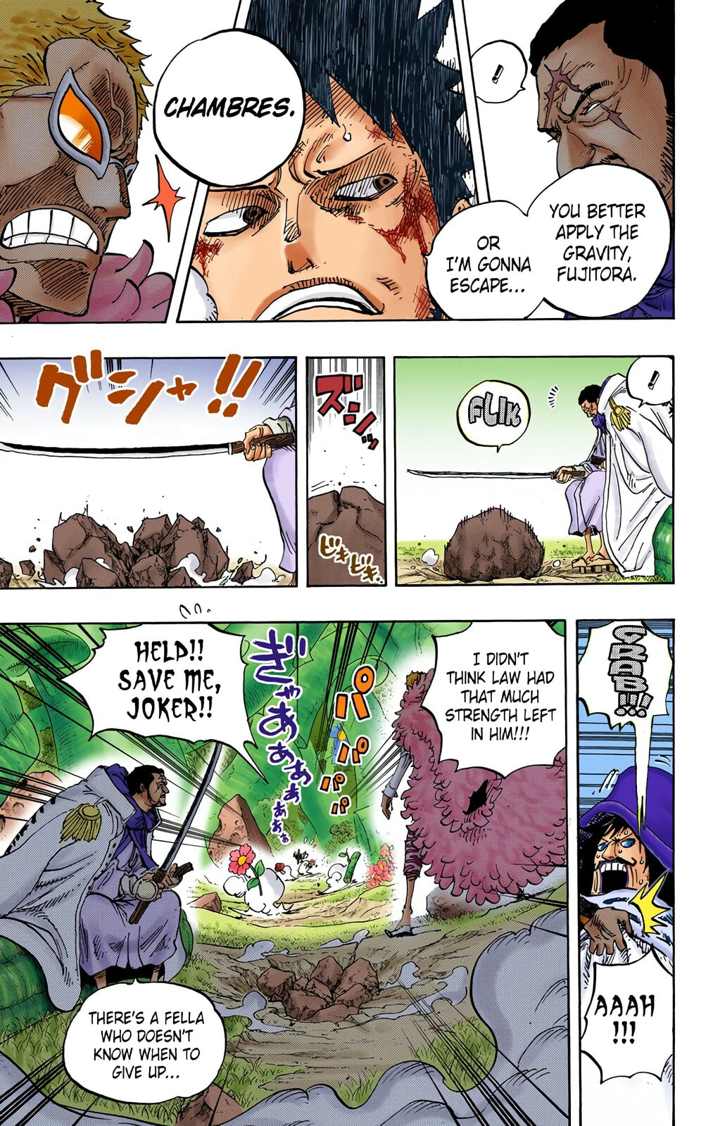 Read One Piece (Colored) chapter 723 image 12 on Lezhin