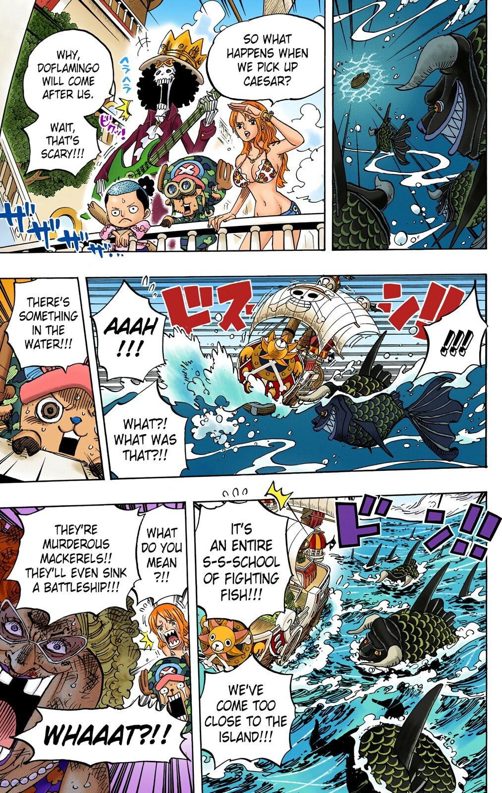 Read One Piece (Colored) chapter 723 image 14 on Lezhin