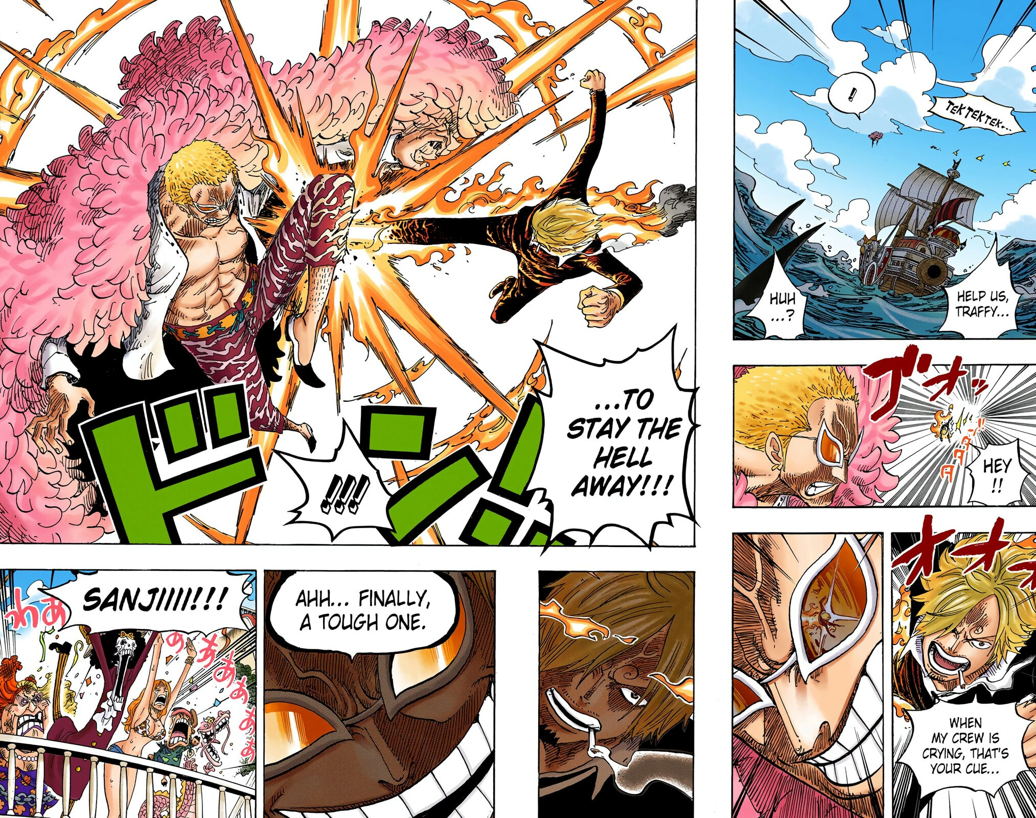 Read One Piece (Colored) chapter 723 image 17 on Lezhin