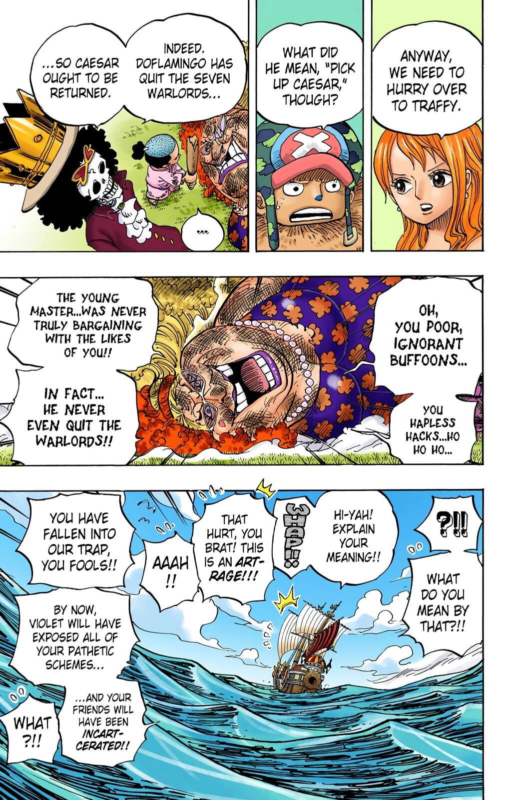 Read One Piece (Colored) chapter 723 image 8 on Lezhin