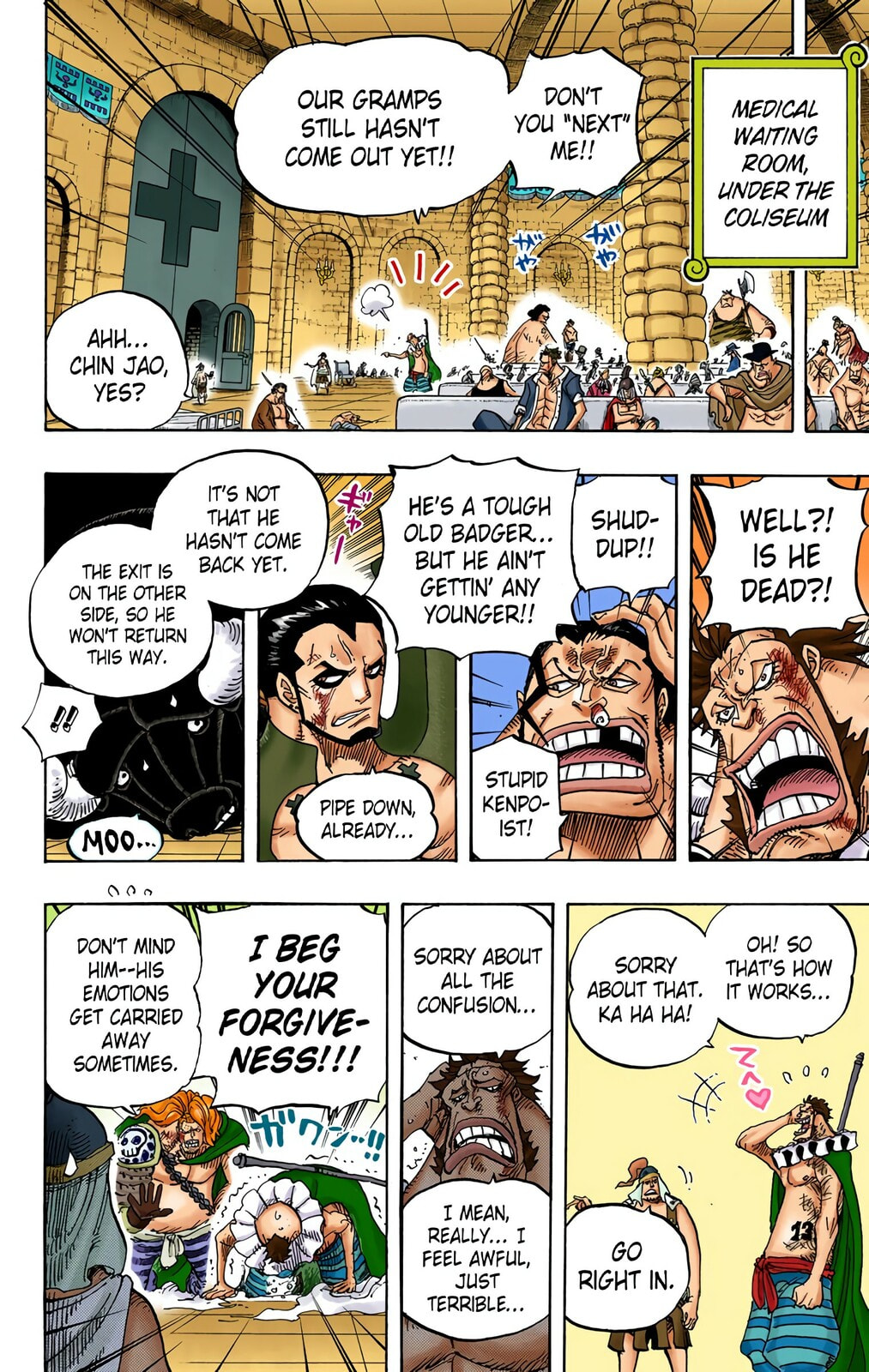 Read One Piece (Colored) chapter 725 image 12 on Lezhin