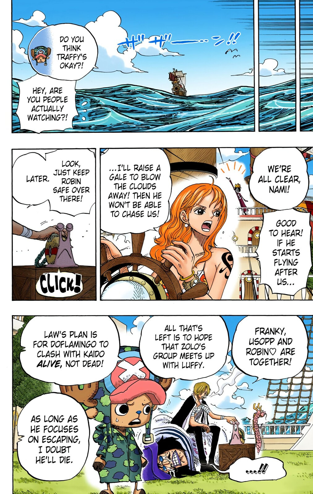 Read One Piece (Colored) chapter 725 image 2 on Lezhin