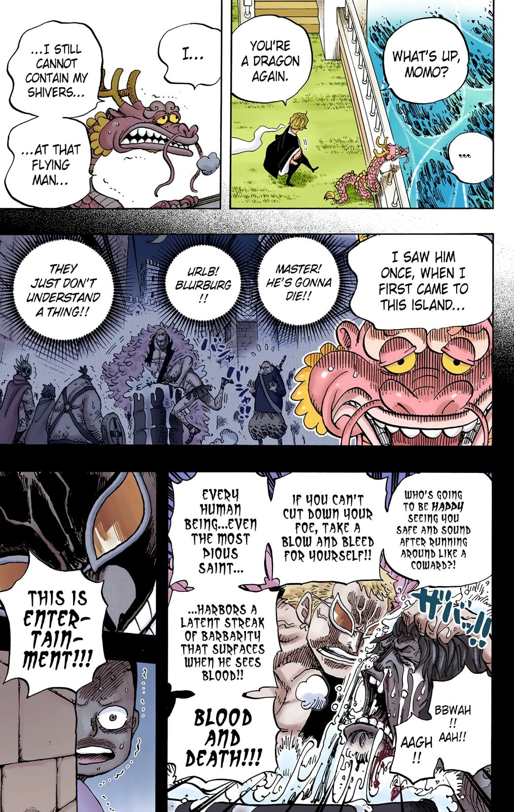 Read One Piece (Colored) chapter 725 image 3 on Lezhin