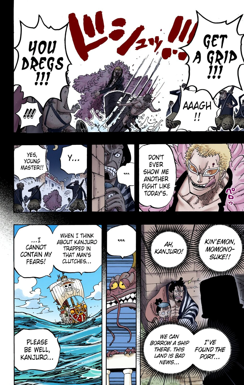 Read One Piece (Colored) chapter 725 image 4 on Lezhin
