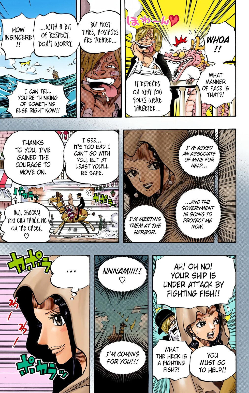 Read One Piece (Colored) chapter 725 image 5 on Lezhin