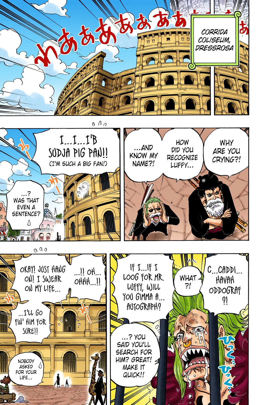 Read One Piece (Colored) chapter 725 image 7 on Lezhin