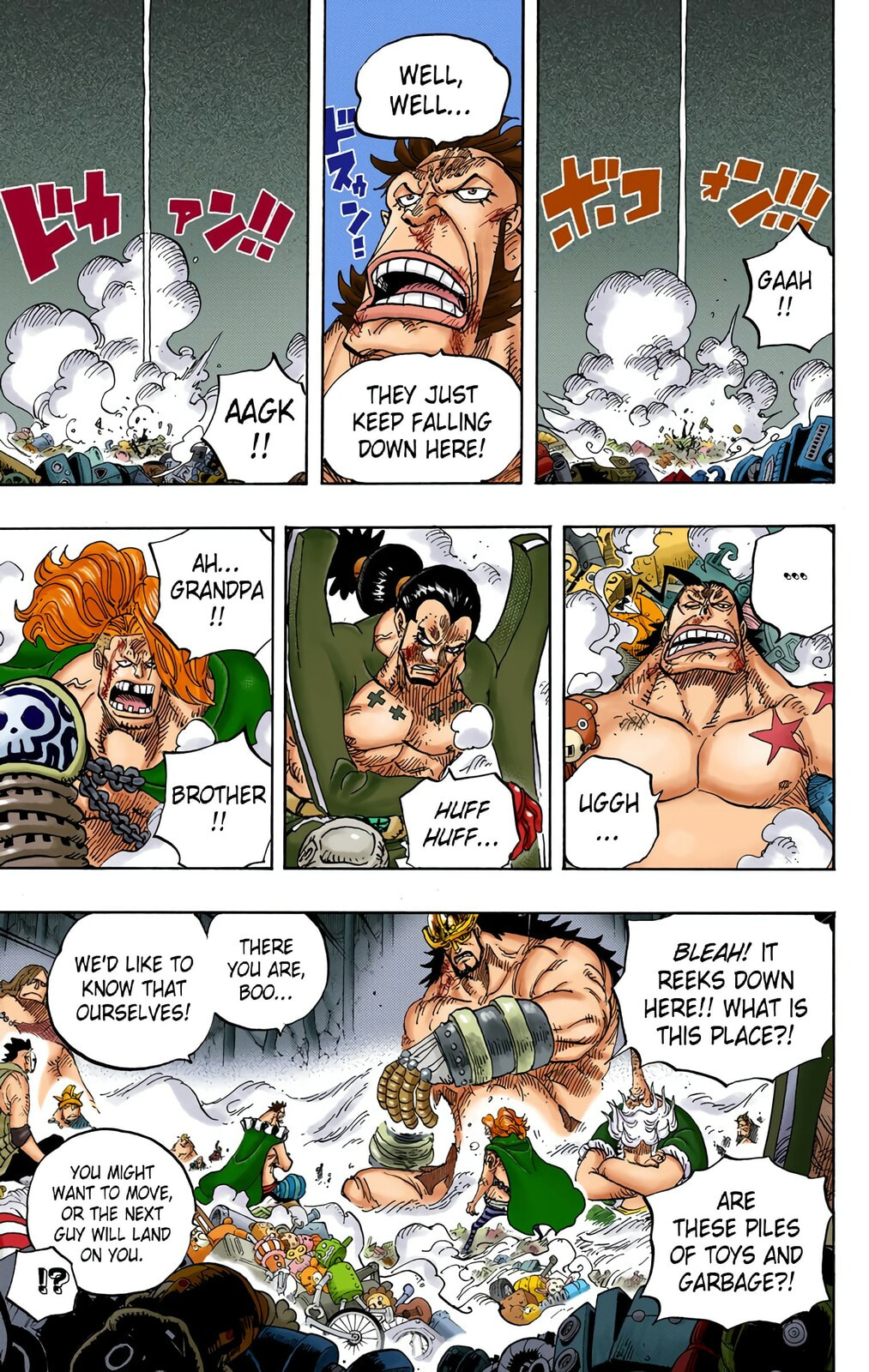 Read One Piece (Colored) chapter 726 image 2 on Lezhin