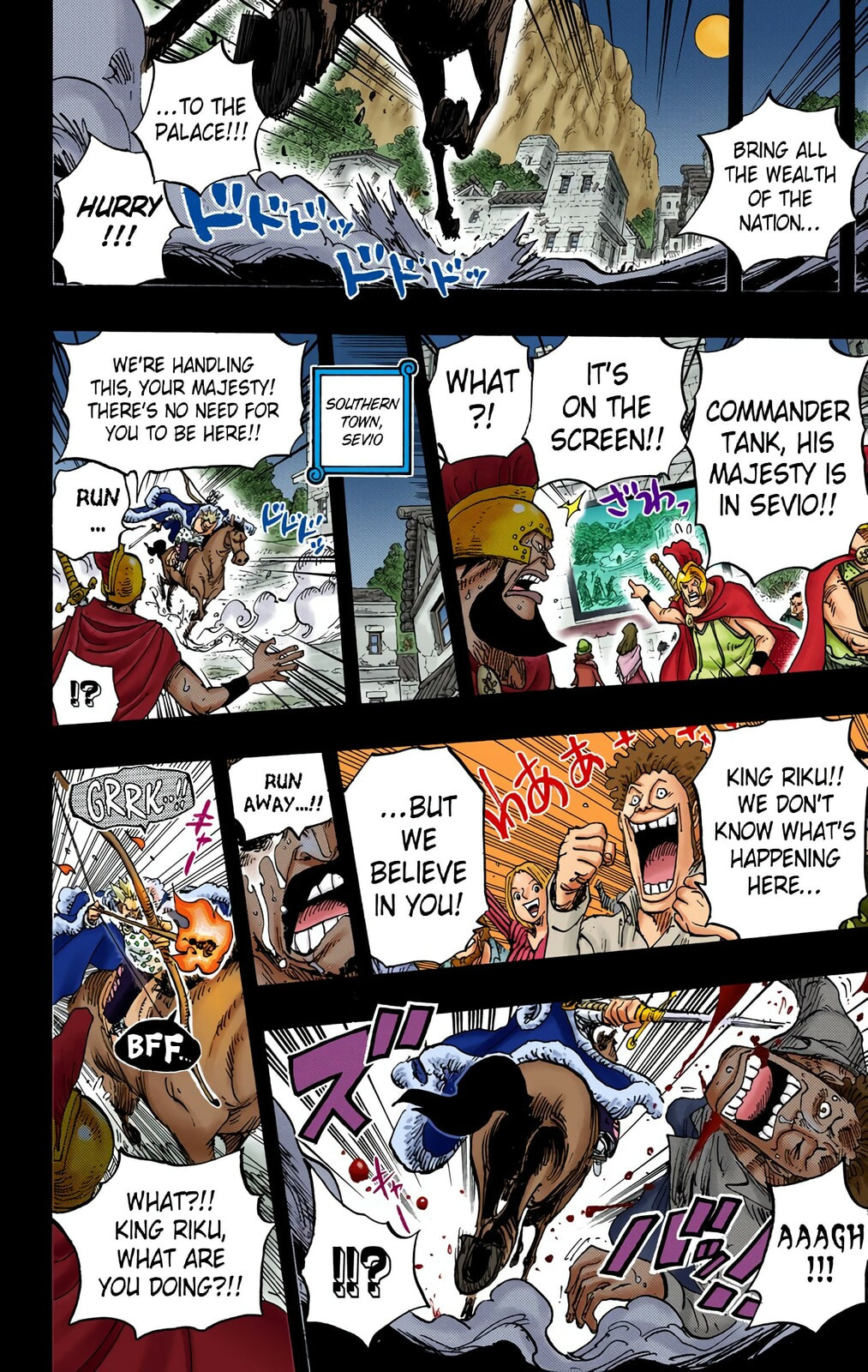 Read One Piece (Colored) chapter 727 image 13 on Lezhin