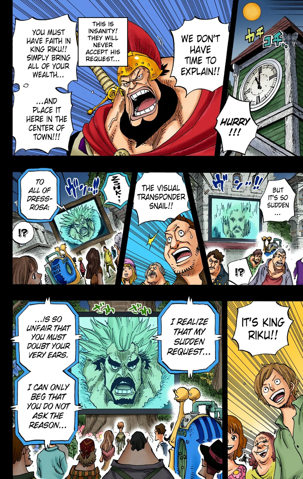 Read One Piece (Colored) chapter 727 image 9 on Lezhin