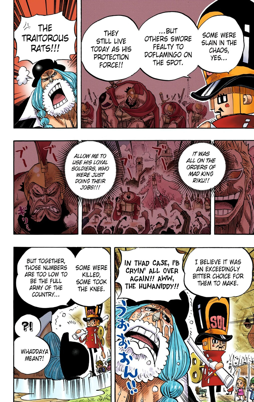 Read One Piece (Colored) chapter 728 image 11 on Lezhin