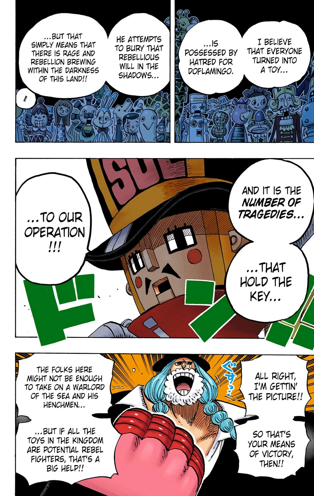 Read One Piece (Colored) chapter 728 image 13 on Lezhin