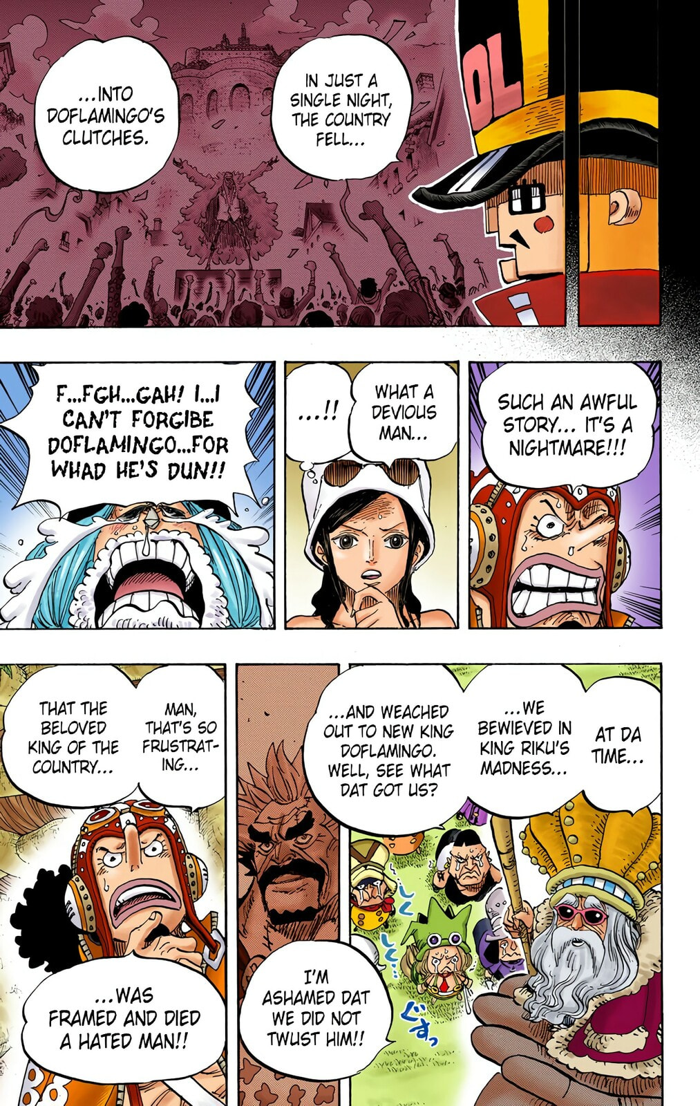 Read One Piece (Colored) chapter 728 image 8 on Lezhin