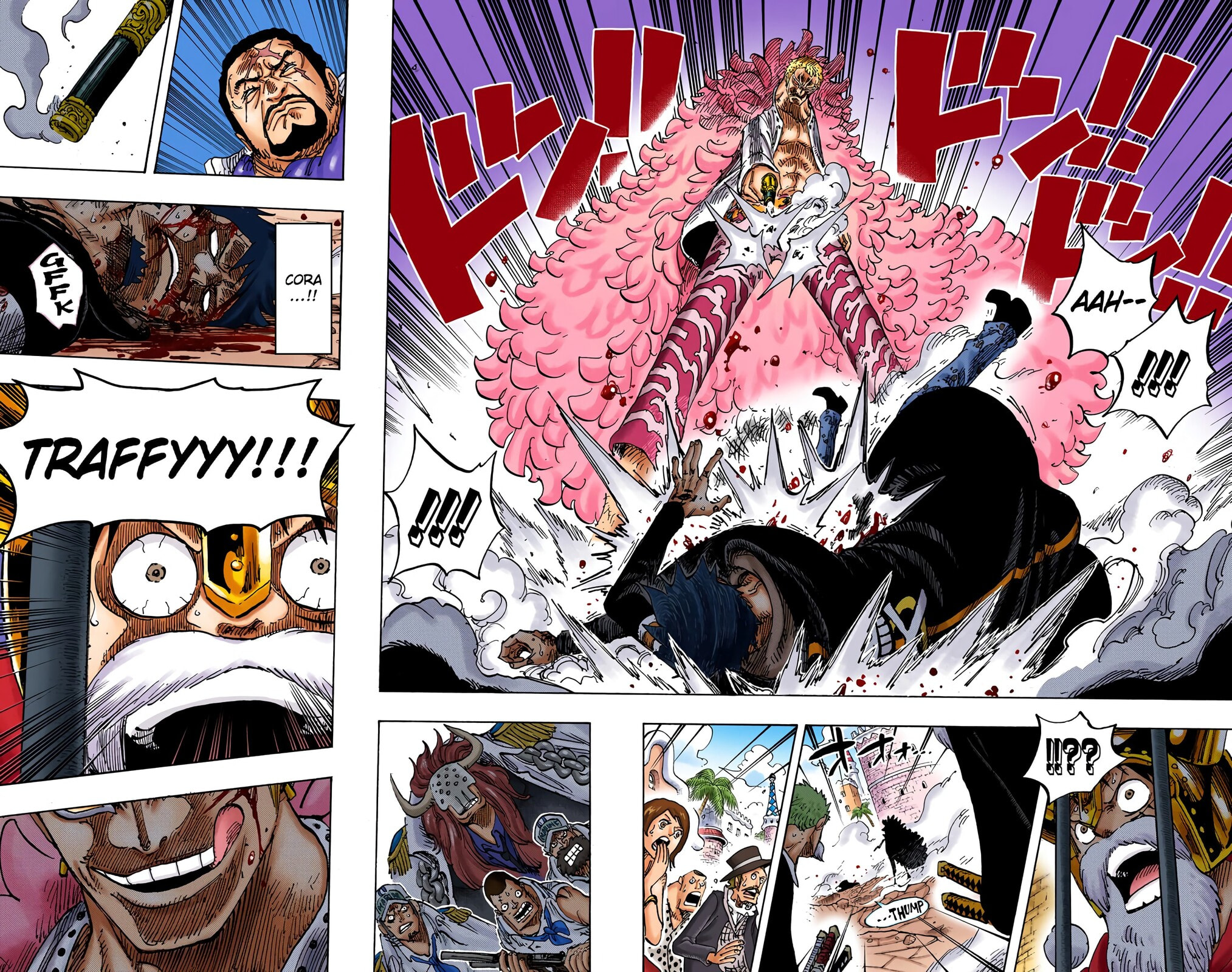Read One Piece (Colored) chapter 729 image 15 on Lezhin