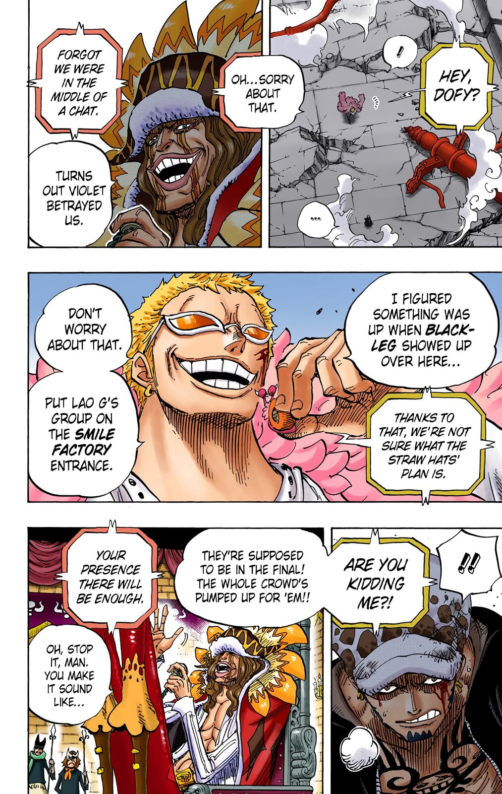 Read One Piece (Colored) chapter 729 image 5 on Lezhin