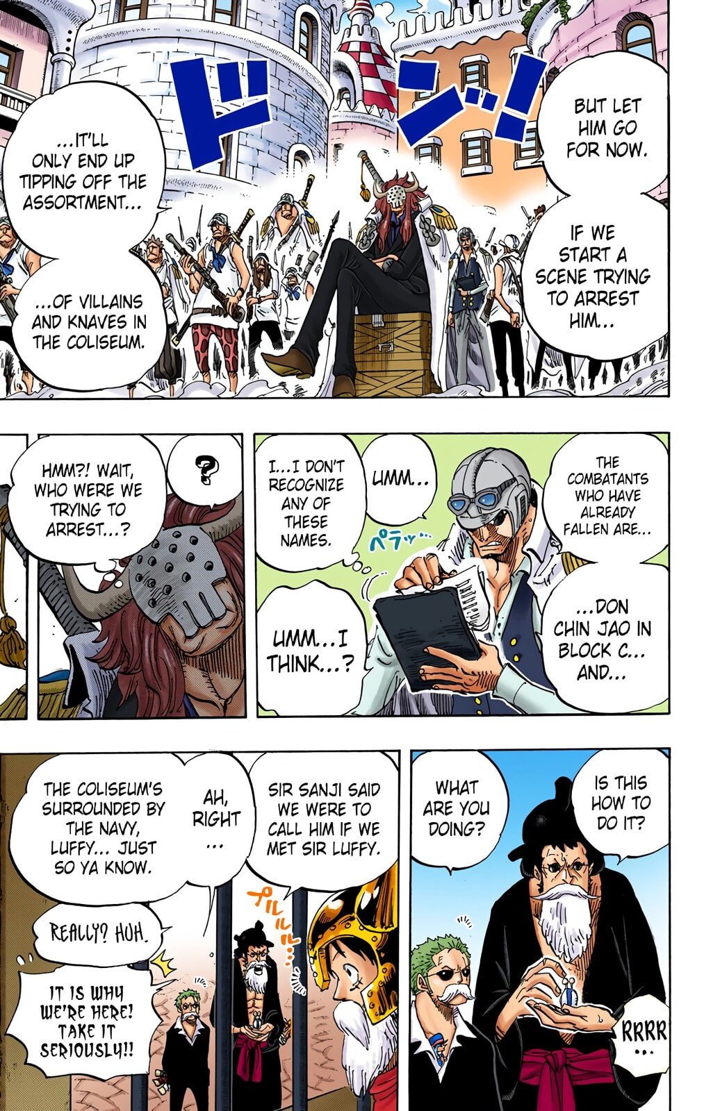 Read One Piece (Colored) chapter 729 image 8 on Lezhin