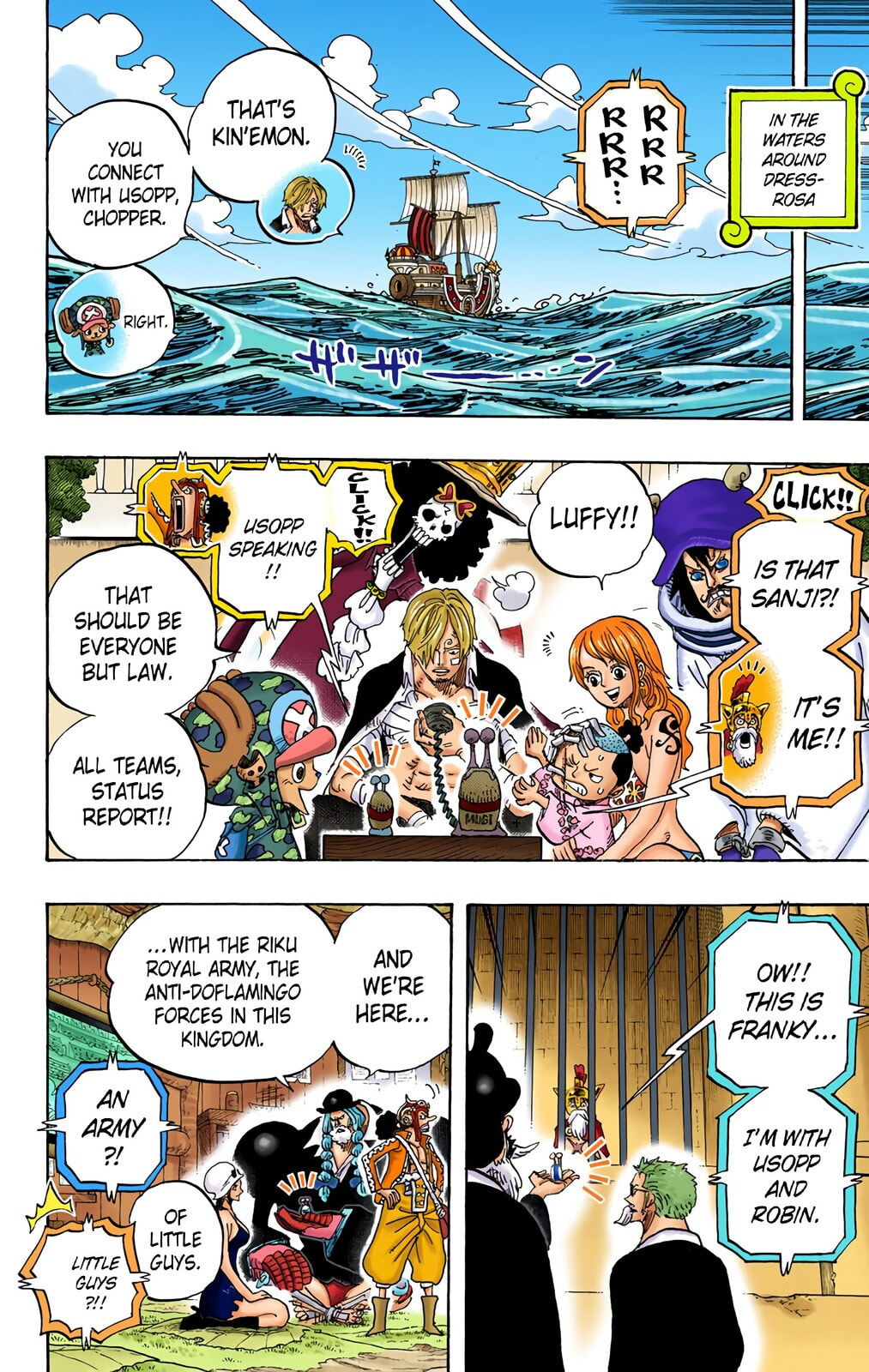 Read One Piece (Colored) chapter 729 image 9 on Lezhin